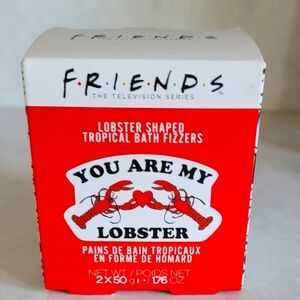 Friends-Themed Bath Fizzers, Lobster-Shaped